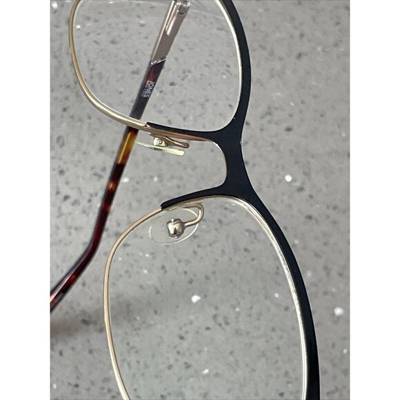 JONES NEW YORK J490 BLACK full rim 55/16/140 FLEX HINGE EYEGLASSES Frames Only main image 10